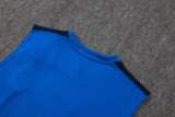 2026-27 Mens Inter Milan Blue vest Training Short Suit D26059#