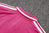 2026-27 Mens Real Madrid Polo pink Training Short Suit C2628#