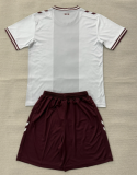 2026-27 Kids Heart  Away white Soccer Jersey
