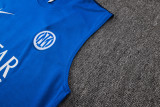 2026-27 Mens Inter Milan Blue vest Training Short Suit D26059#