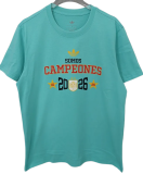 2026 Spain Lake blue Campeones High Quality T-Shirt (三叶标)