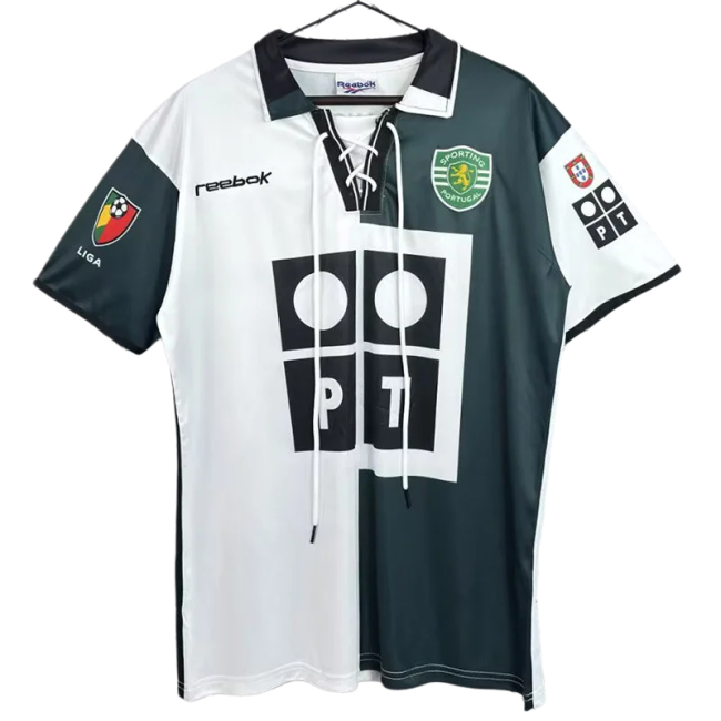 2002-2003 Sporting Lisbon Third Away Retro Soccer Jersey
