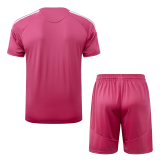 2026-27 Mens Real Madrid  pink Training Short Suit J26059#