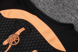 2026-27 Mens Arsenal black orange vest Training Short Suit D26062#