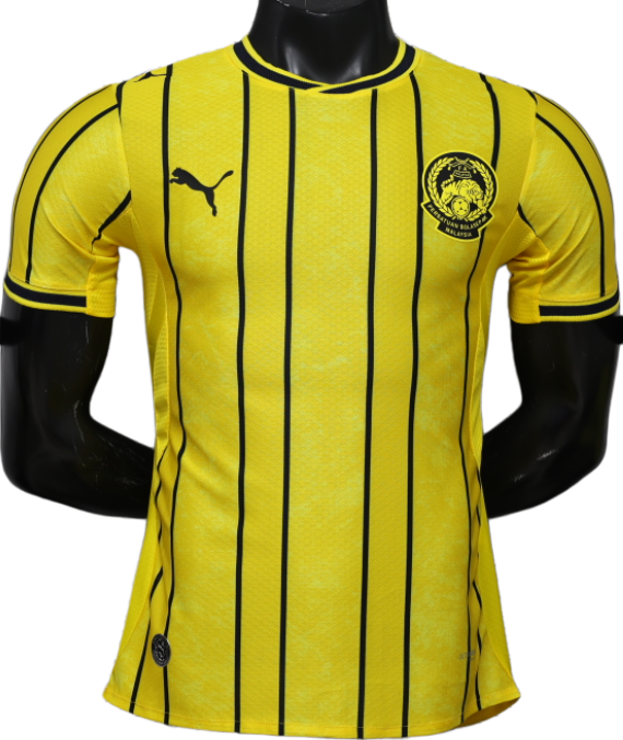 2026-27 Mens Malaysia home yellow Player version soccer jersey
