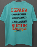 2026 Spain Lake blue Campeones High Quality T-Shirt (三叶标)