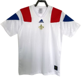 2020 Mens PSG white Commemorative Edition Retro Soccer Jersey