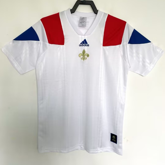 2020 Mens PSG white Commemorative Edition Retro Soccer Jersey
