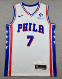 2026-27 76ERS #7 white Top Quality Hot Pressing NBA Jersey (V领)