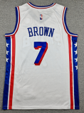 2026-27 76ERS #7 white Top Quality Hot Pressing NBA Jersey (V领)