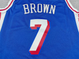 2026-27 76ERS #7 Blue Top Quality Hot Pressing NBA Jersey (V领)