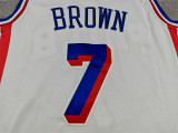 2026-27 76ERS #7 white Top Quality Hot Pressing NBA Jersey (V领)