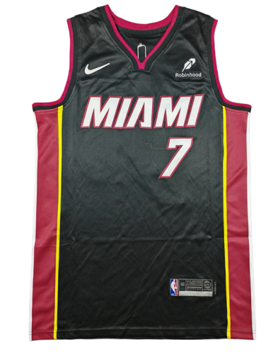 2026-27 HEAT  #7 Black Top Quality Hot Pressing NBA Jersey (V领）