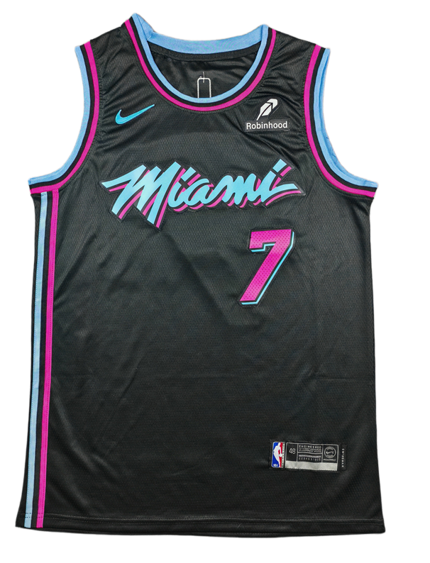 2026-27 HEAT  #7 Black City Edition Top Quality Hot Pressing NBA Jersey (V领）