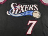 2026-27 76ERS #7 Black Top Quality Hot Pressing NBA Jersey (V领)