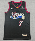 2026-27 76ERS #7 Black Top Quality Hot Pressing NBA Jersey (V领)