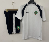 2026-27 Morocco white Training Short Suit