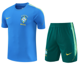 2026-27 Mens Brazil blue Short training suit