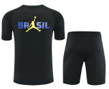 2026-27 Mens Brazil black Short training suit