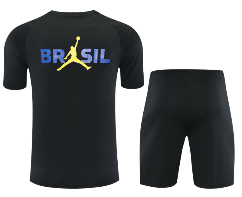 2026-27 Mens Brazil black Short training suit