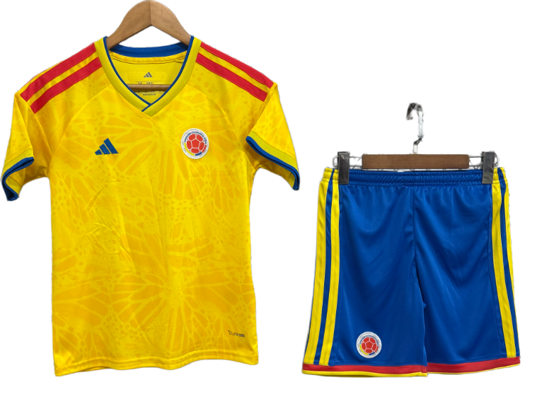 2026-27 KIDS Colombia home soccer jersey