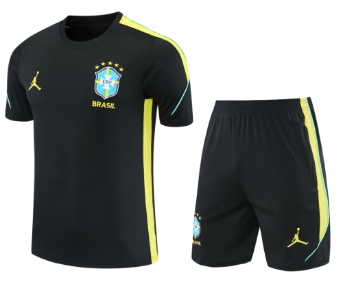 2026-27 Mens Brazil black Short training suit