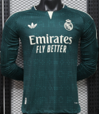 2026-27  Real Madrid away Long Sleeve Player Version Soccer Jersey