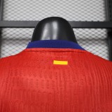 2026-27 Atletico Madrid home Player Version Long sleeve Soccer Jersey