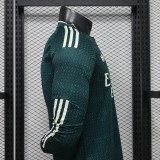 2026-27  Real Madrid away Long Sleeve Player Version Soccer Jersey