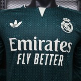 2026-27  Real Madrid away Long Sleeve Player Version Soccer Jersey