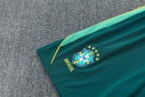 2026-27 Mens Brazil green Short training suit