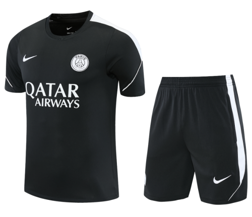 2026-27 PSG black Training Short Suit