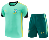 2026-27 Mens Brazil green Short training suit