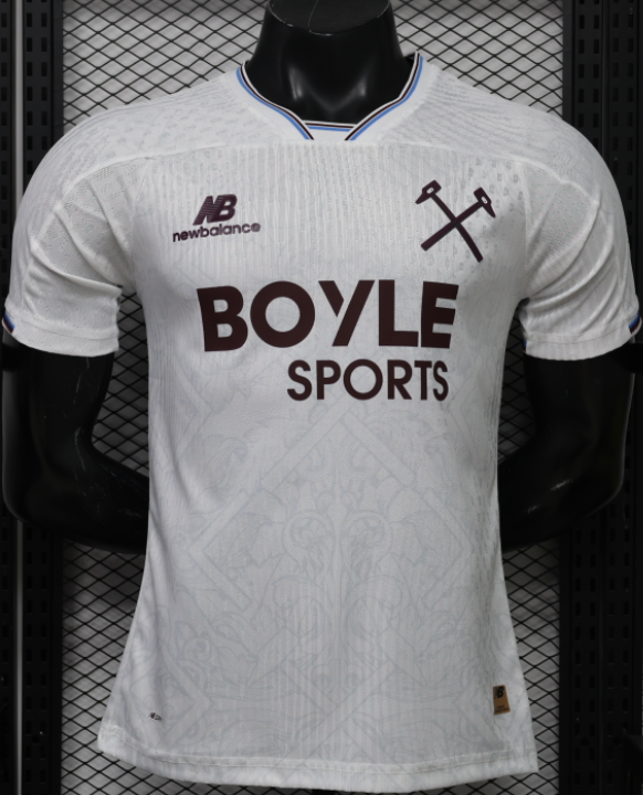2026-27 Mens West Ham United away Player version soccer Jersey