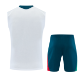 2026-27 Mens Portugal white short vest training Short suit