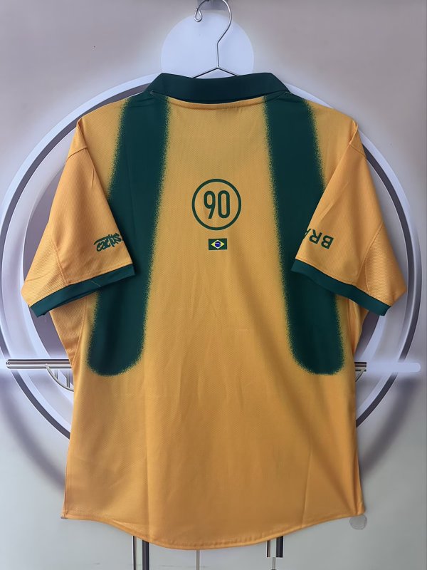 2026-27 Mens Brazil  yellow Casual Edition soccer jersey