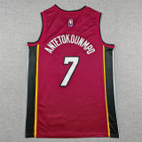 2026-27 HEAT  #7 red Top Quality Hot Pressing NBA Jersey (V领）