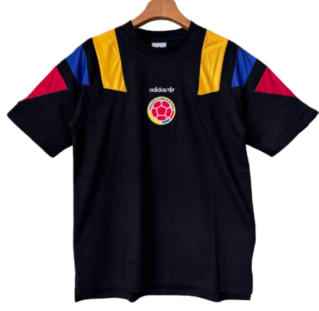 2026 Colombia black High Quality Casual T-Shirt