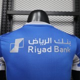 2026-27 Al-Hilal home Blue Player Version Soccer Jersey