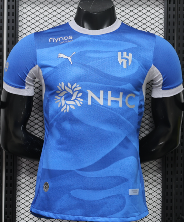 2026-27 Al-Hilal home Blue Player Version Soccer Jersey