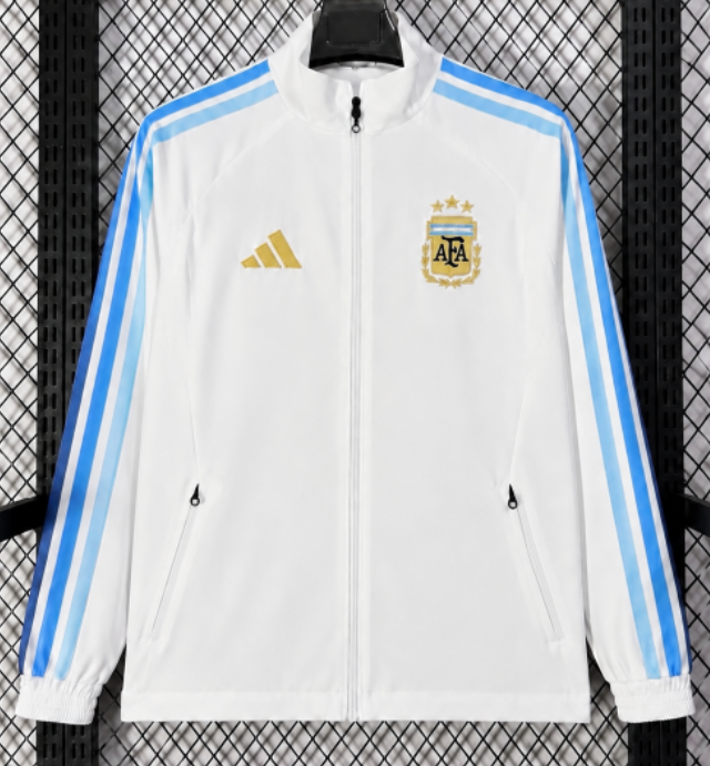 2026-27 Argentina White Windbreaker