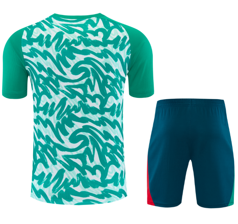2026-27 Mens Portugal green short  training Short suit