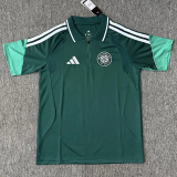 2026-27 Celtic Green Polo Short Sleeve (半拉链)