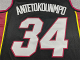2026-27 HEAT  #34 black Top Quality Hot Pressing NBA Jersey (V领）