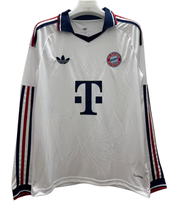 2026-27 Bayern Munich Away Long Sleeve Soccer Jersey