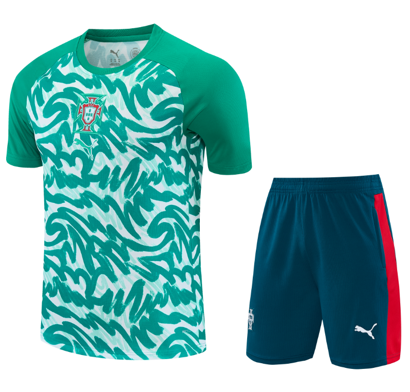 2026-27 Mens Portugal green short  training Short suit