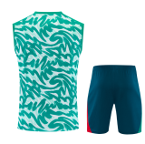 2026-27 Mens Portugal green short vest training Short suit