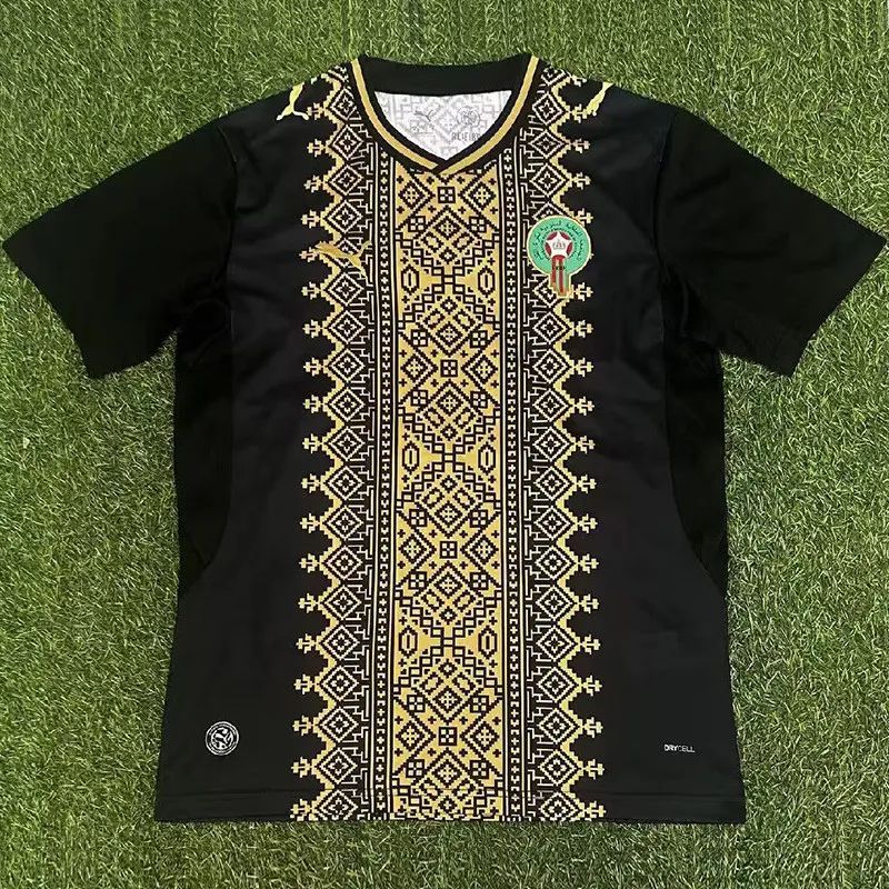2026-27 Morocco black special edition Fans Soccer Jersey