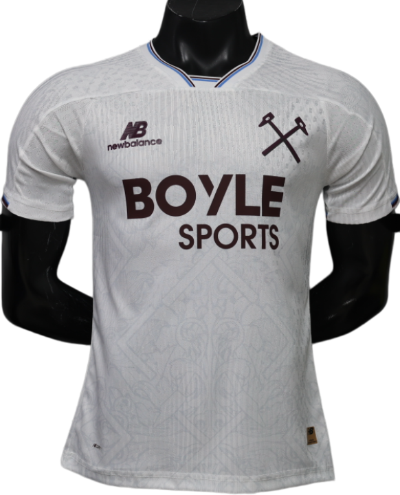 2026-27 Mens West Ham United away Player version soccer Jersey