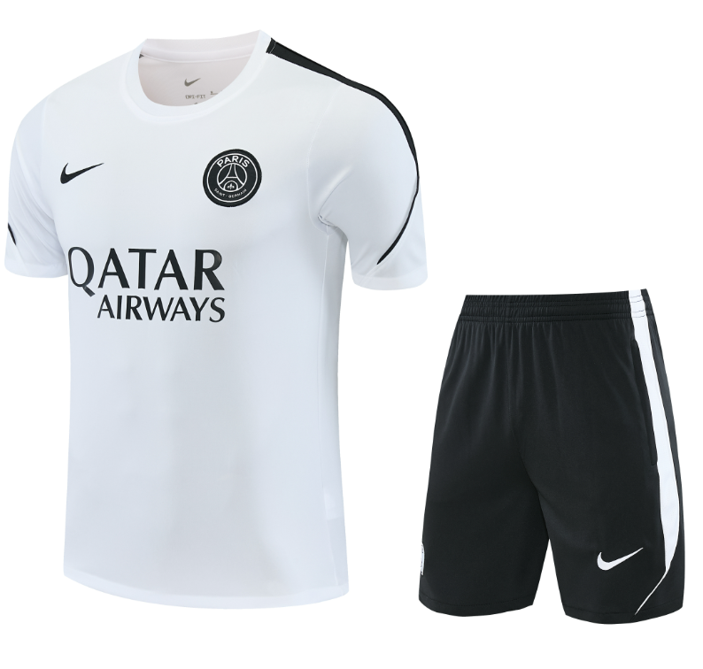 2026-27 PSG white Training Short Suit